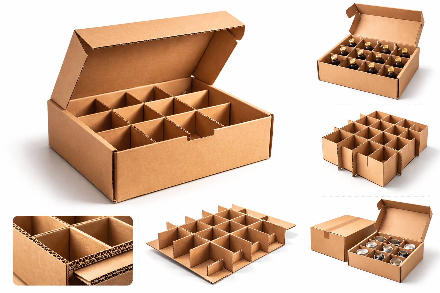 Seperatörlü Koli (Bölmeli Koli)