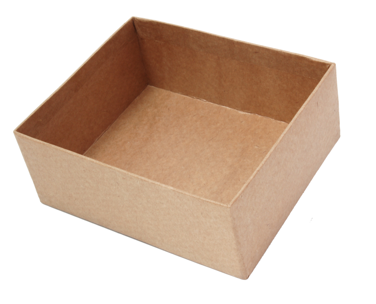 Yarım kapaklı koli